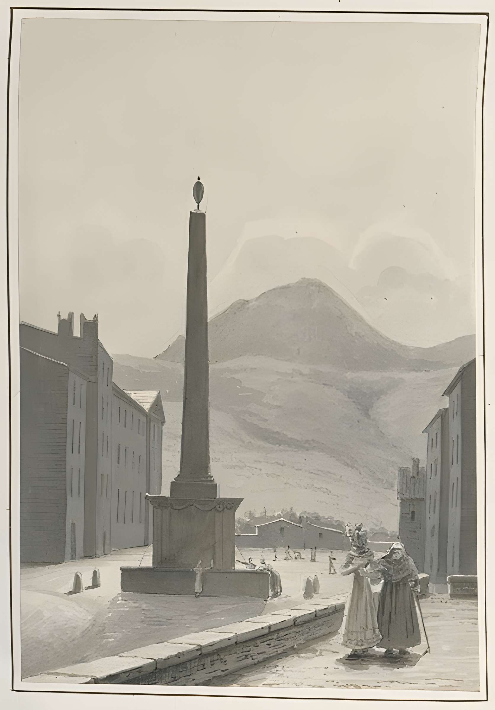 Fontaine de la Pyramide à Clermont-Ferrand