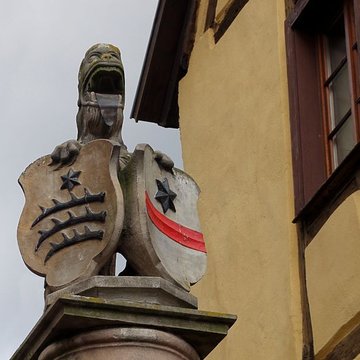 Fontaine de la Sinne à Riquewihr