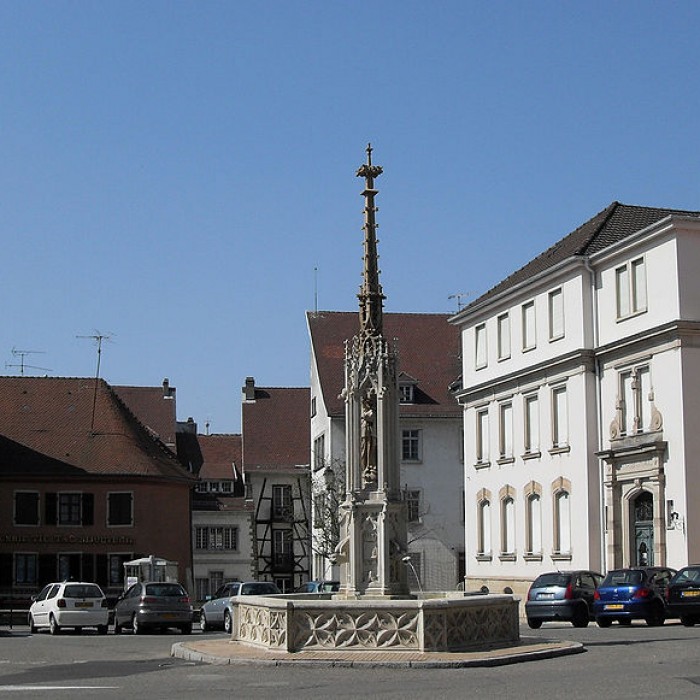 Photo de Fontaine de la Vierge à Altkirch