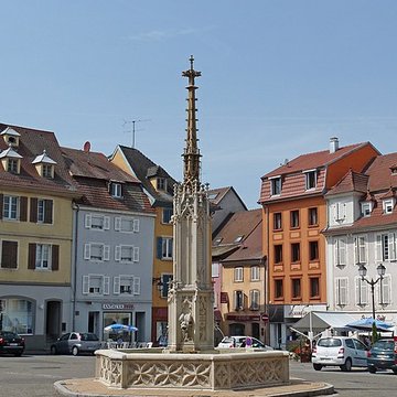 Fontaine de la Vierge à Altkirch