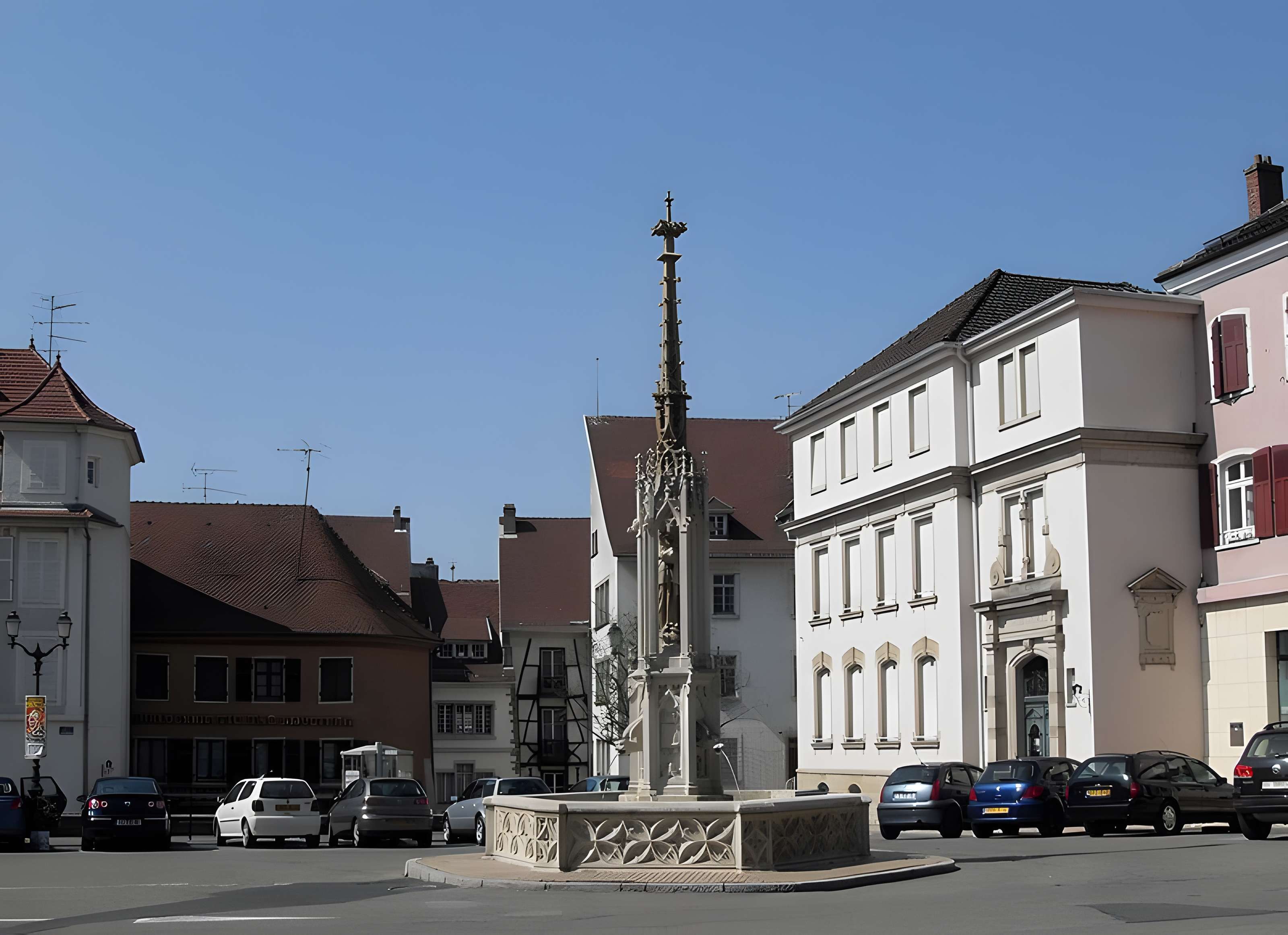 Fontaine de la Vierge à Altkirch 