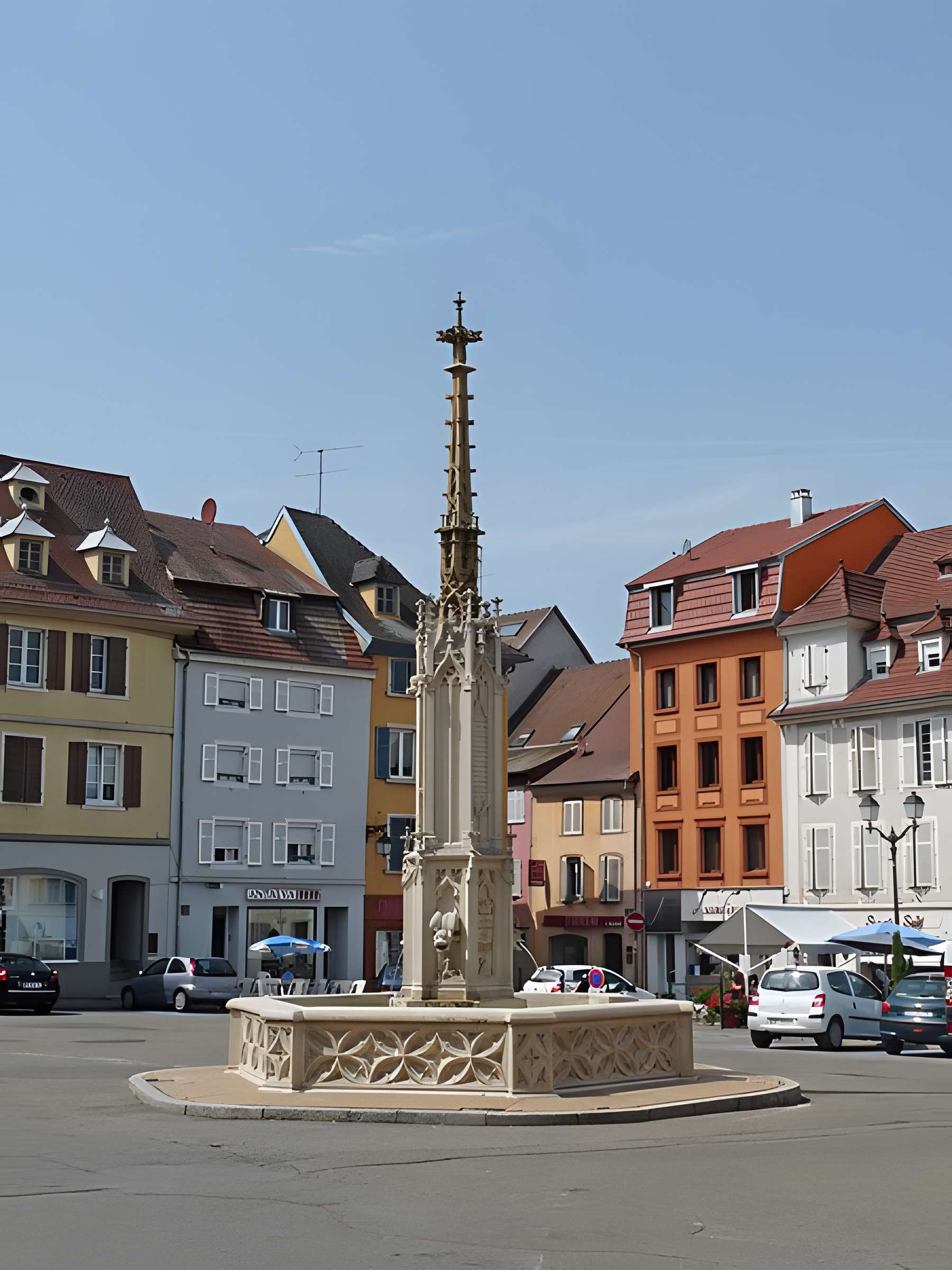 Fontaine de la Vierge à Altkirch