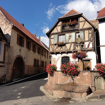 Fontaine de lOurs à Heiligenstein