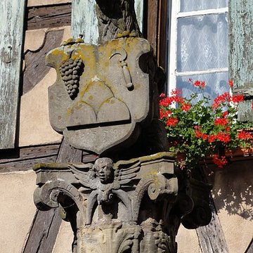 Fontaine de lOurs à Heiligenstein