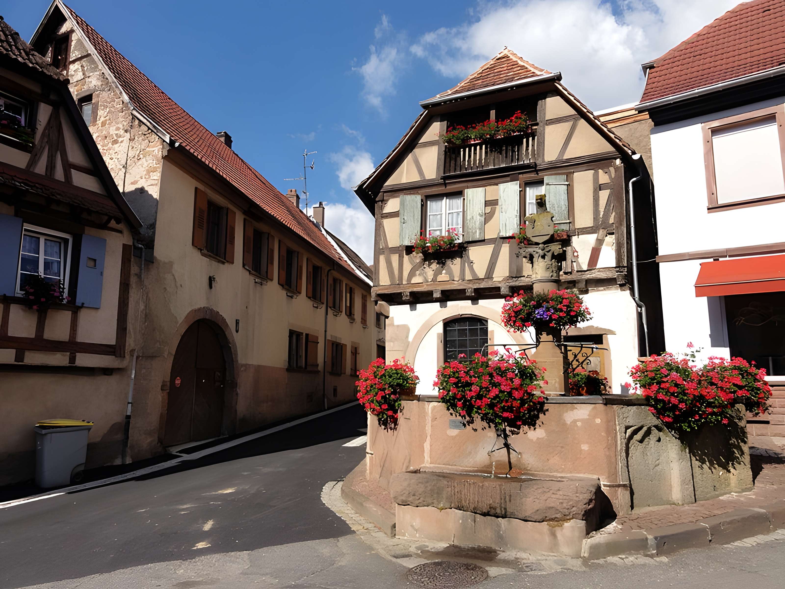 Fontaine de l'Ours à Heiligenstein