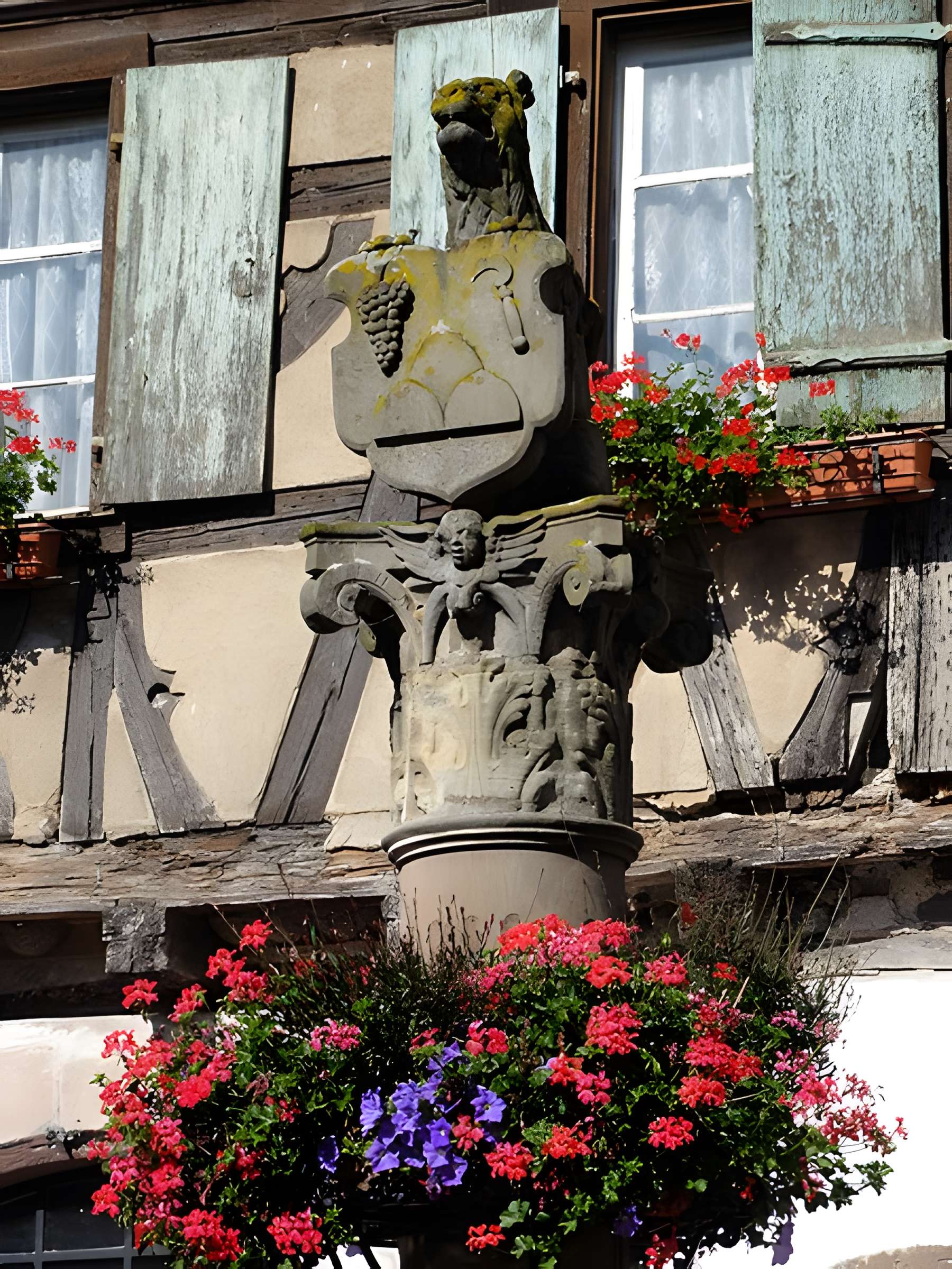 Fontaine de l'Ours à Heiligenstein