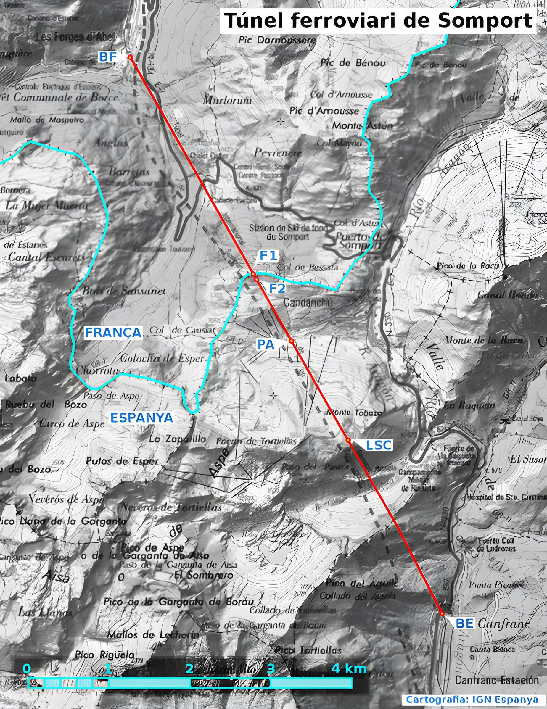 Tunnel de Pau-Canfranc