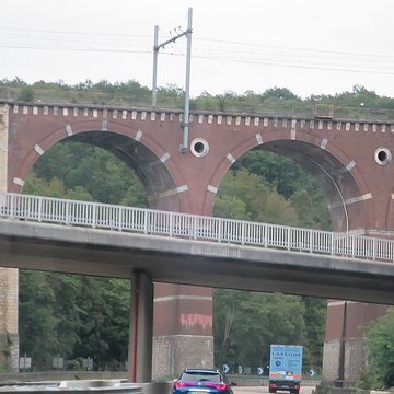 Viaduc de Lanespède également sur communes de Bégole et Père