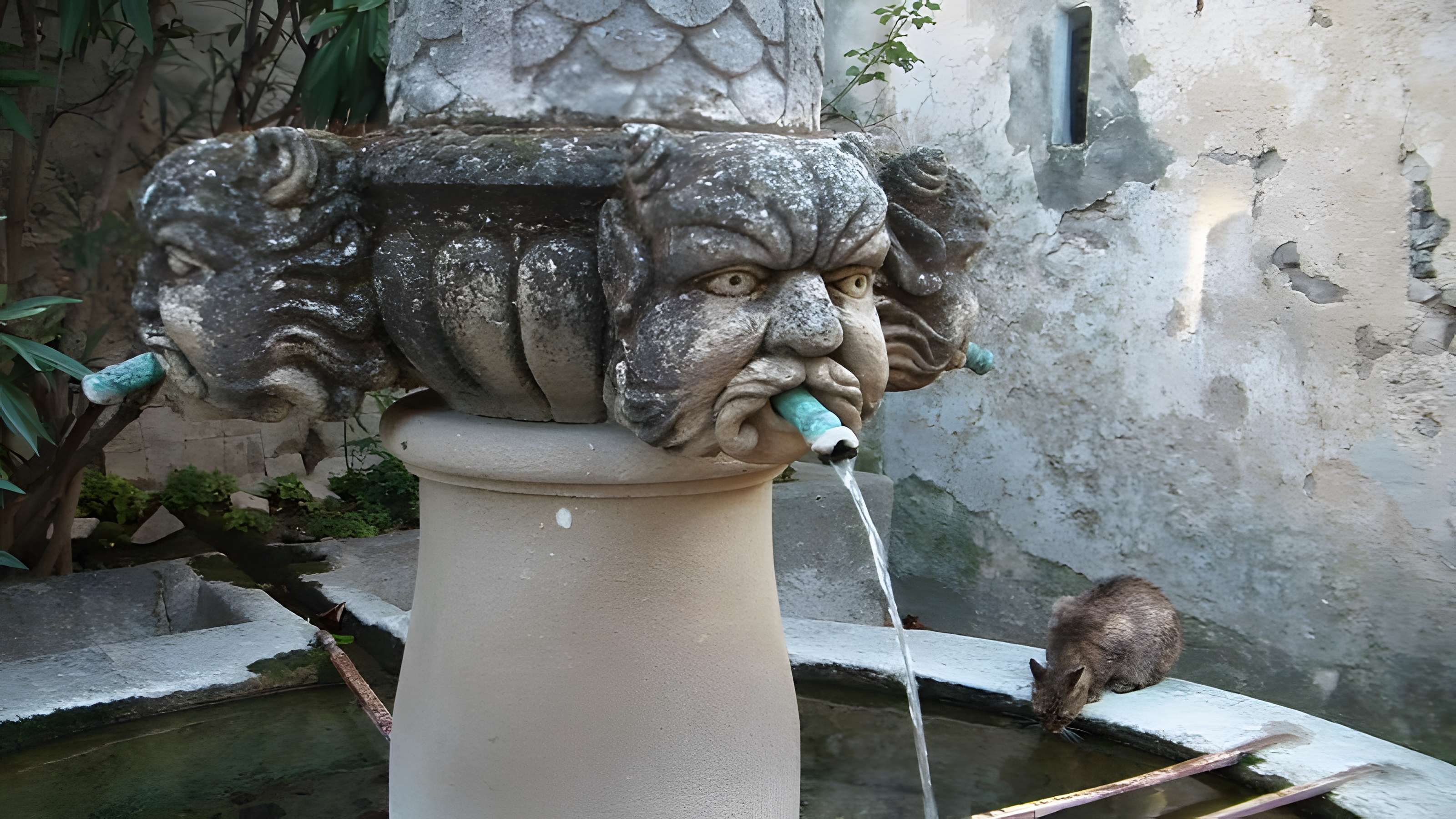 Fontaine des Mascarons de Séguret 