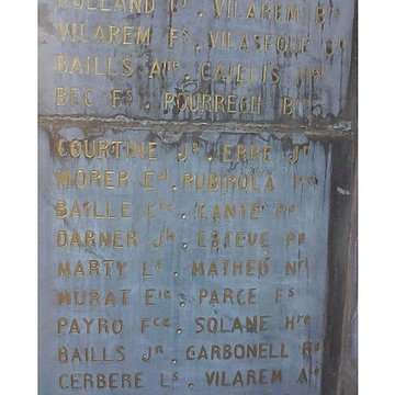 Monument aux morts de la guerre de 1914-1918