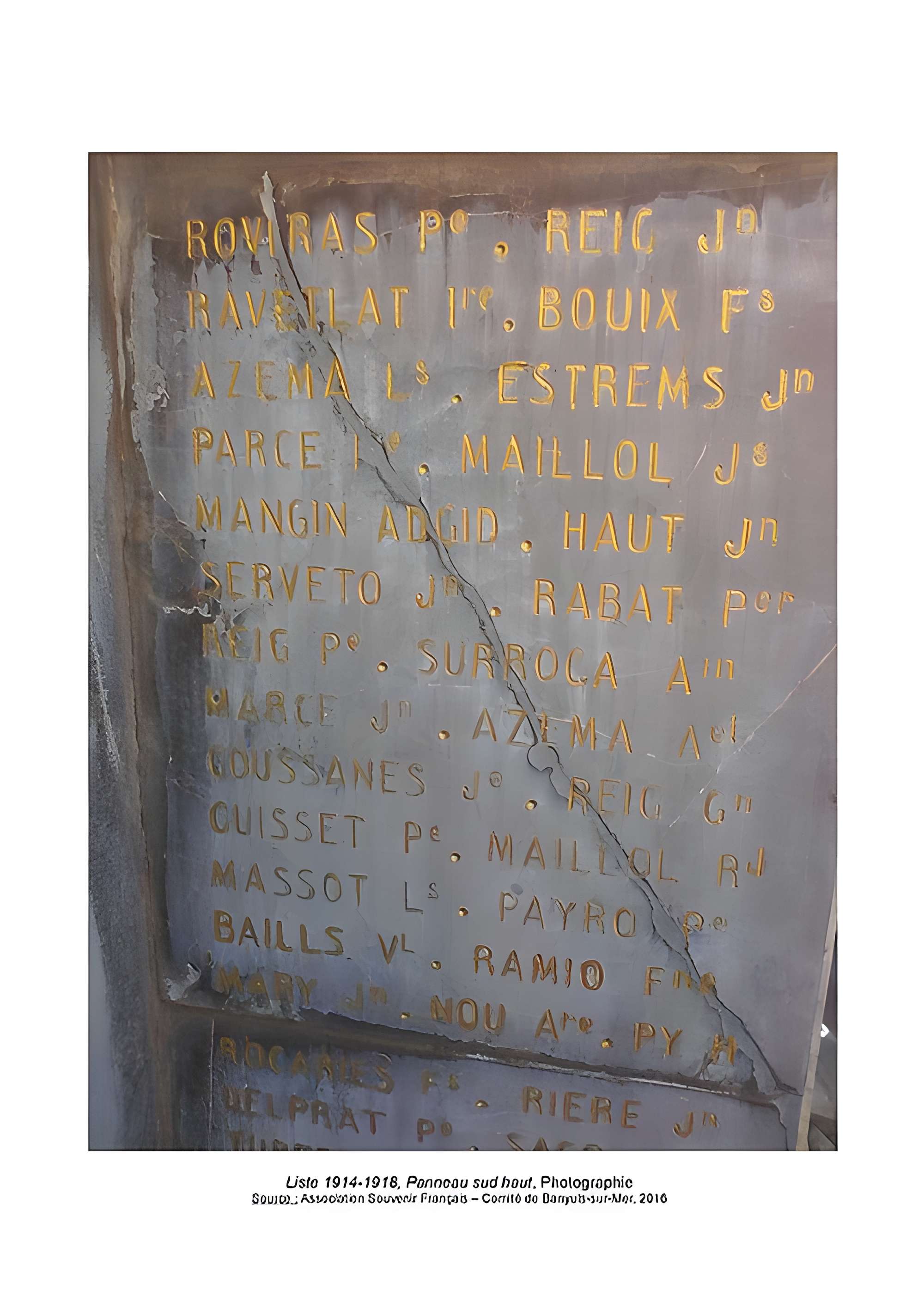 Monument aux morts de la guerre de 1914-1918