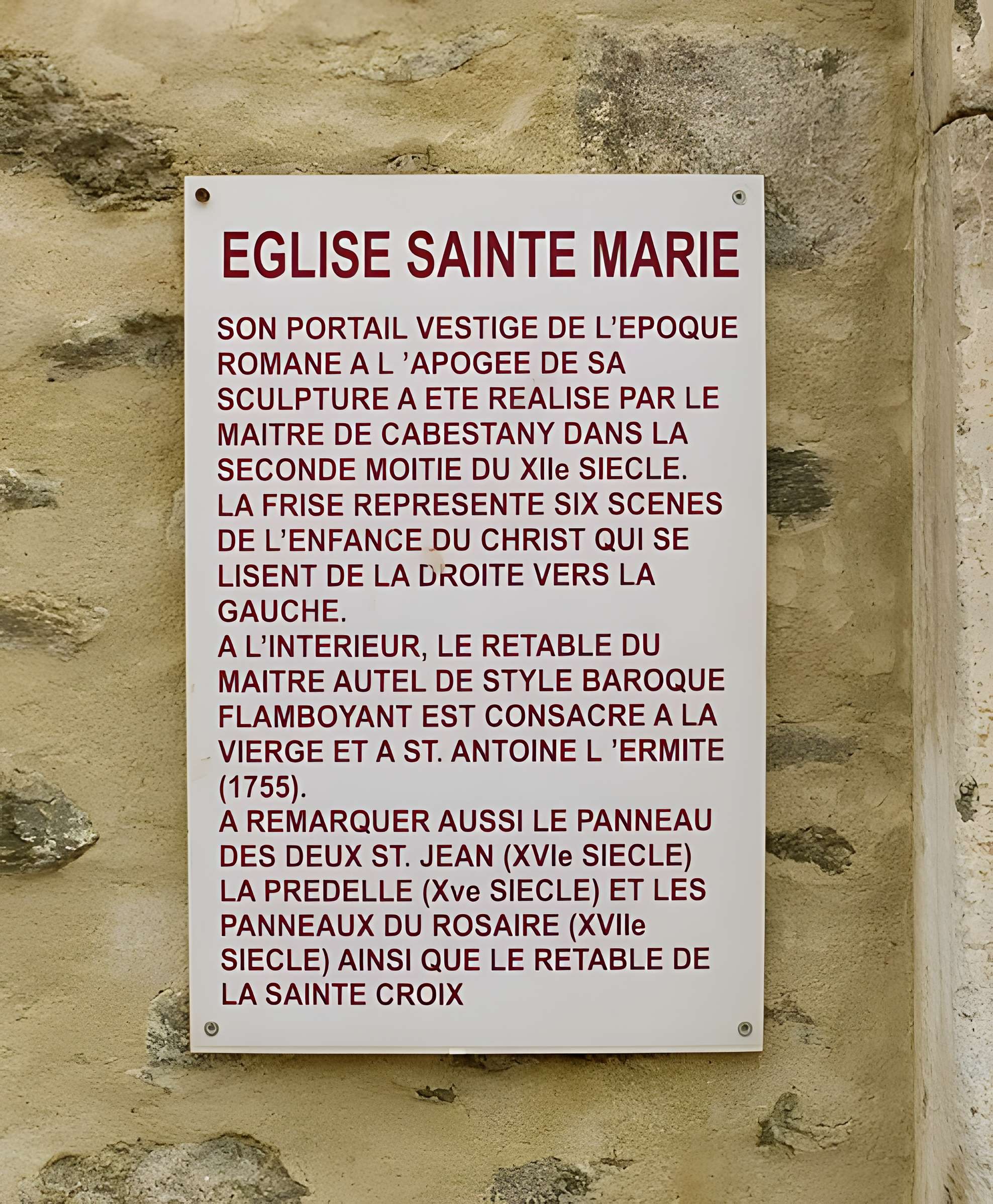Eglise Sainte-Marie