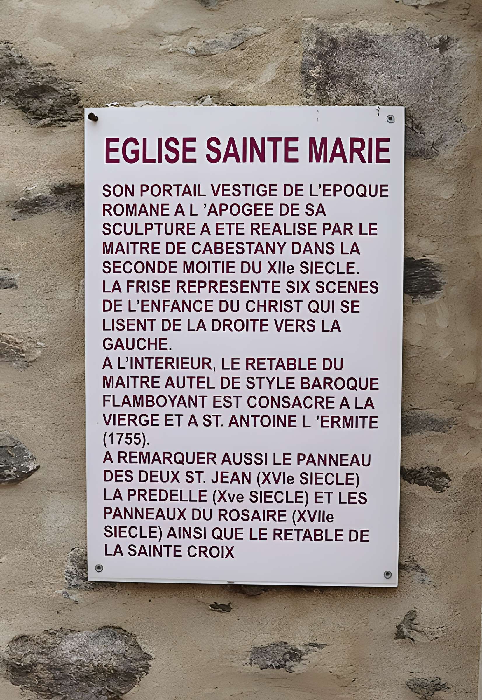 Eglise Sainte-Marie