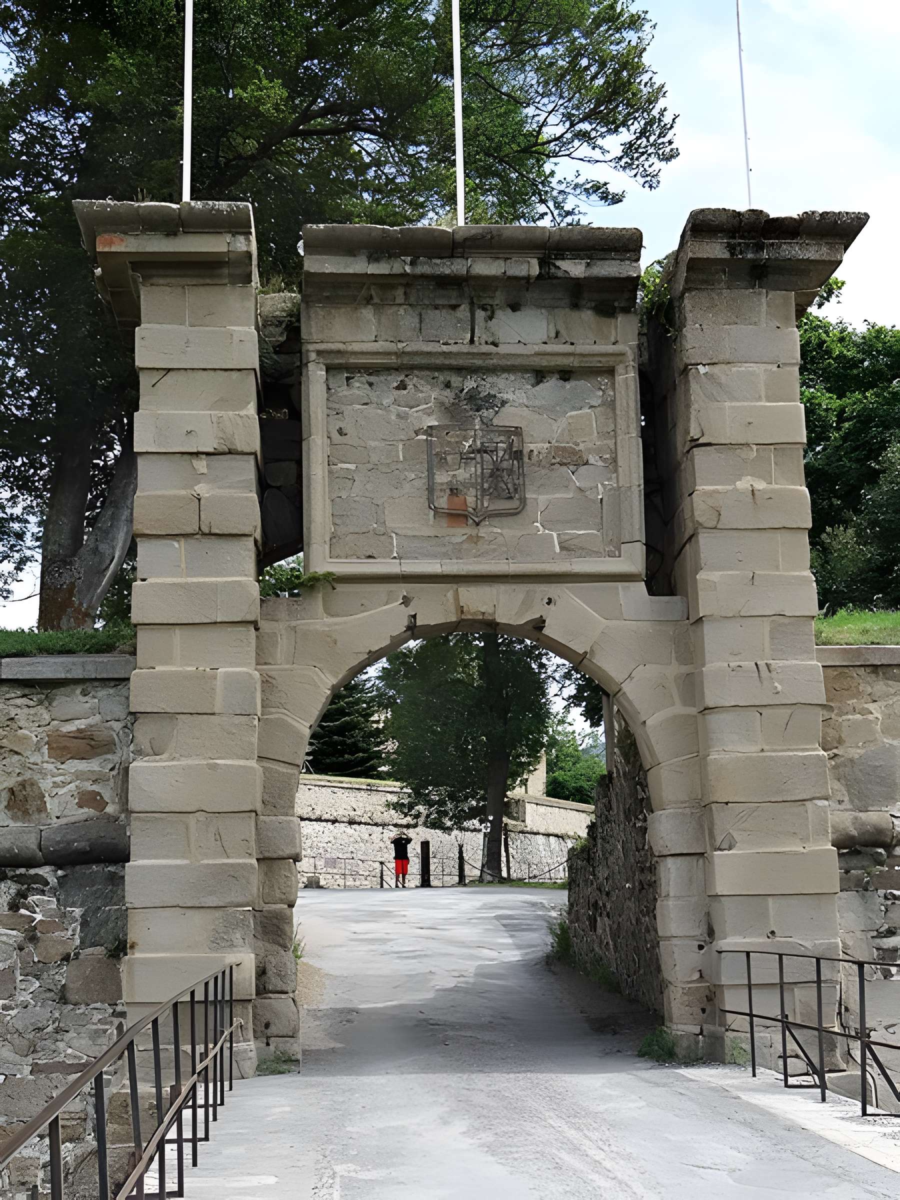 Ensemble des remparts de la citadelle