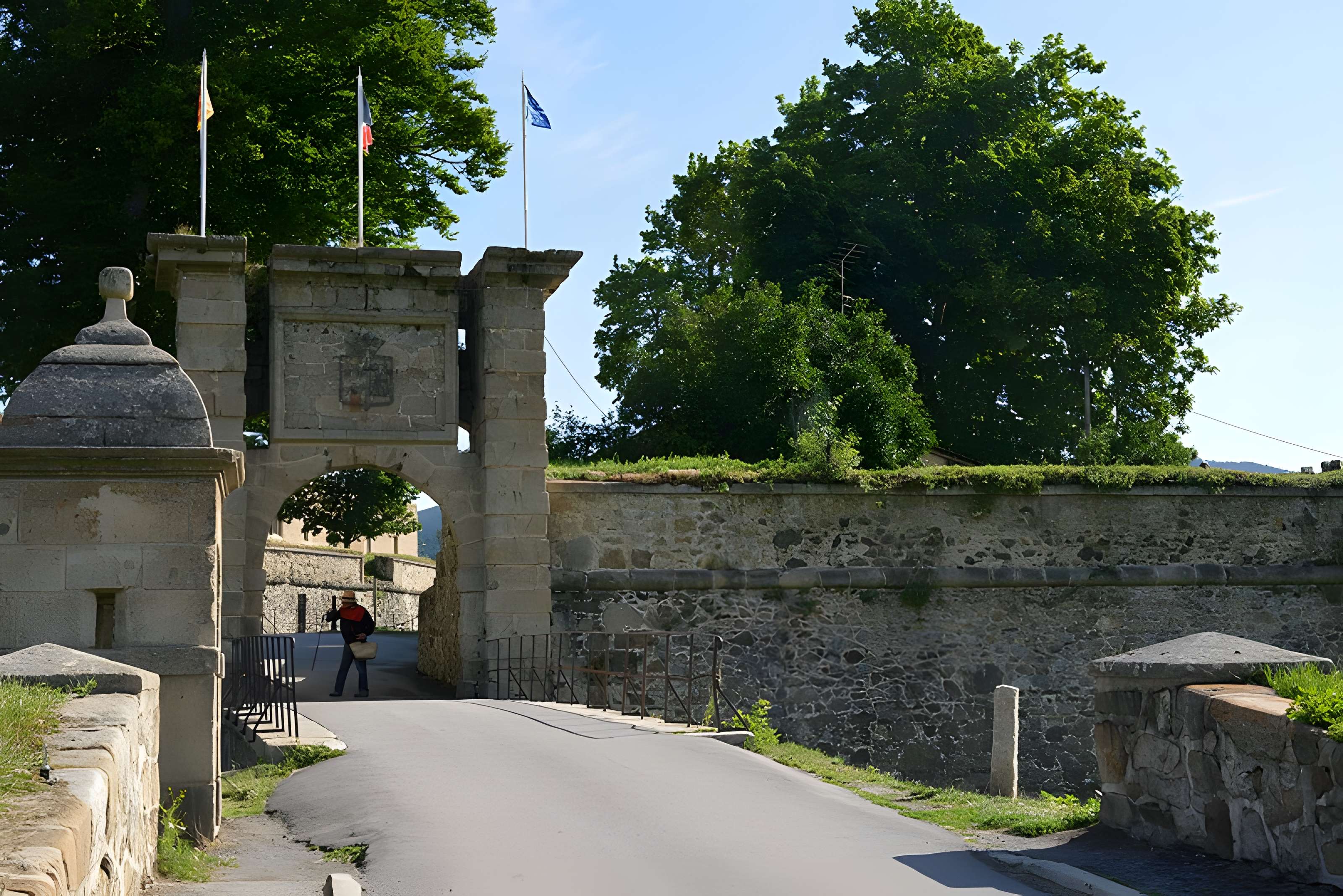Ensemble des remparts de la citadelle