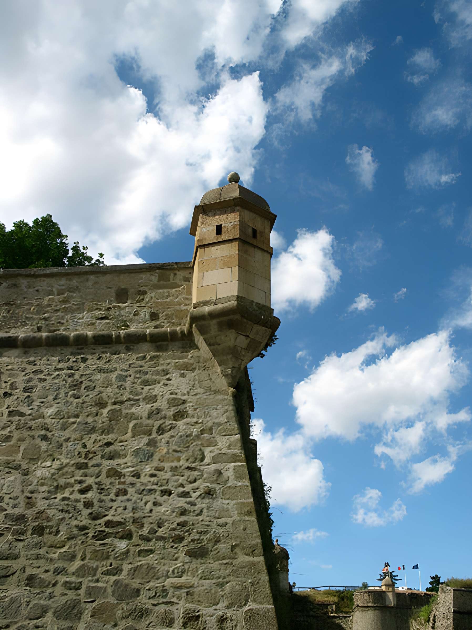 Ensemble des remparts de la citadelle