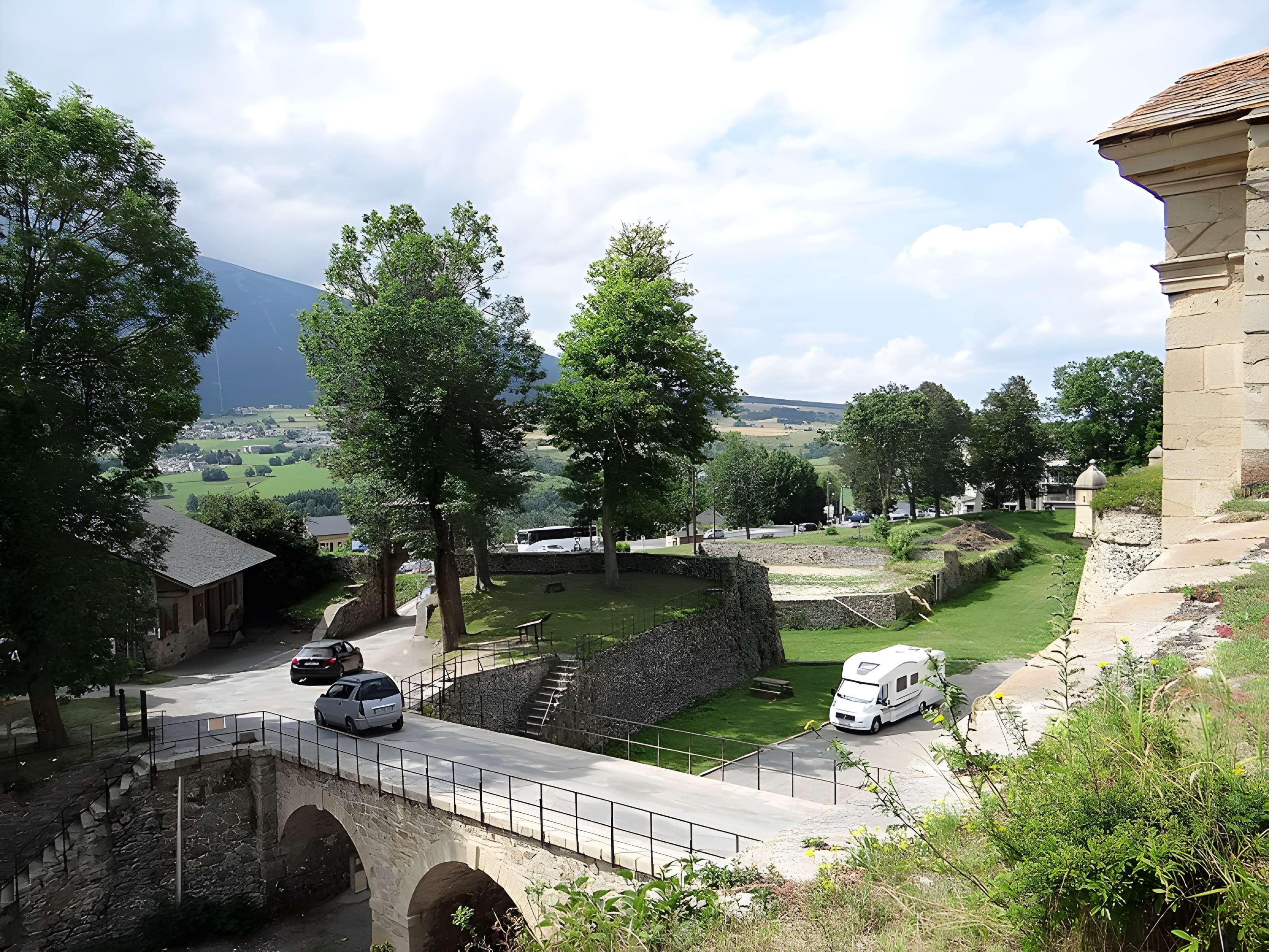 Ensemble des remparts de la citadelle