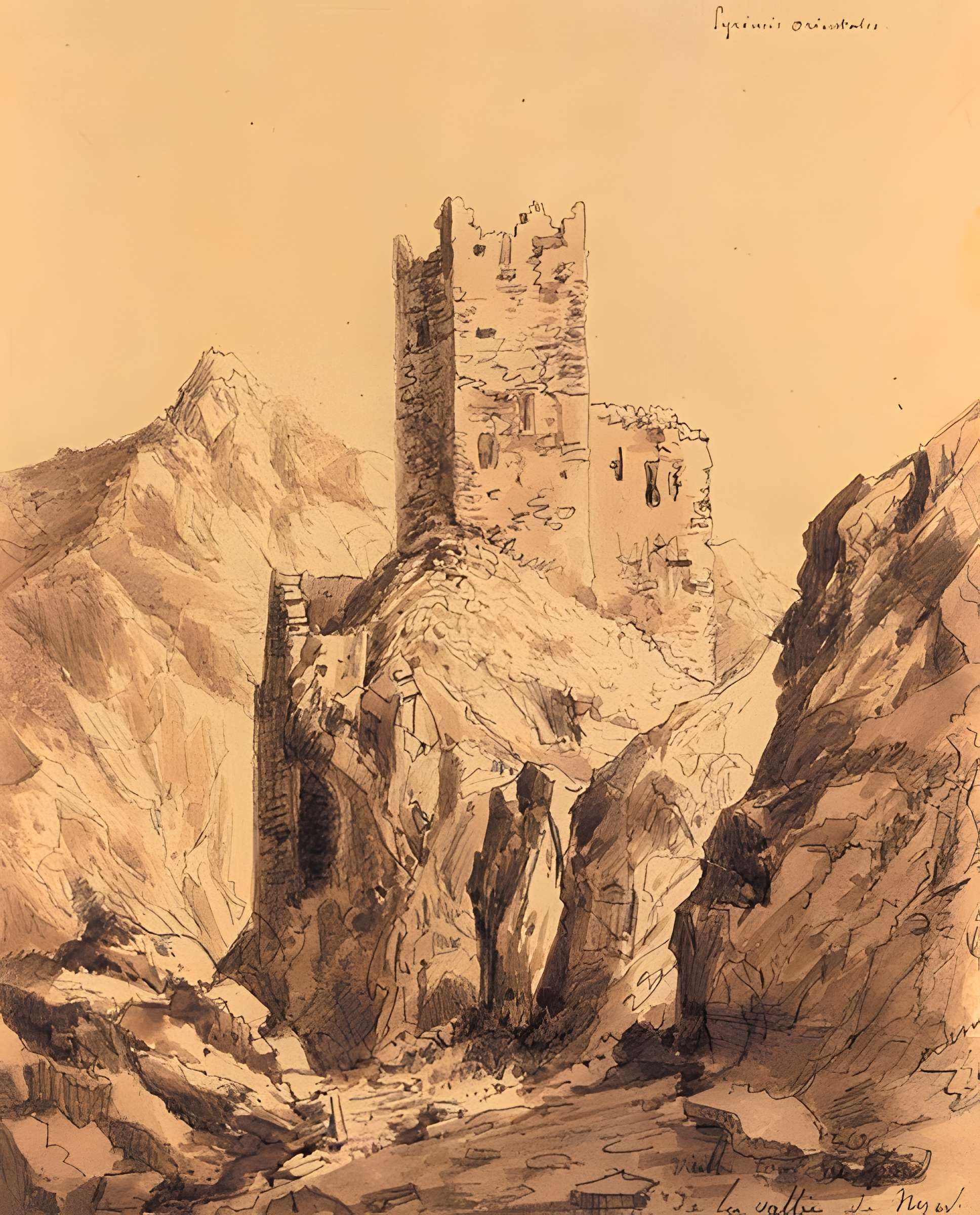 Ancien château de la Roca d'Anyer