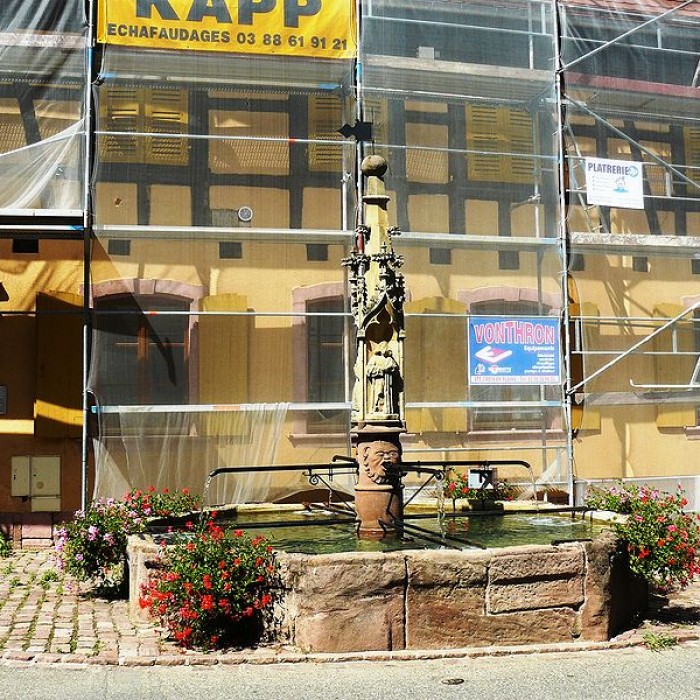 Photo de Fontaine gothique de Beblenheim