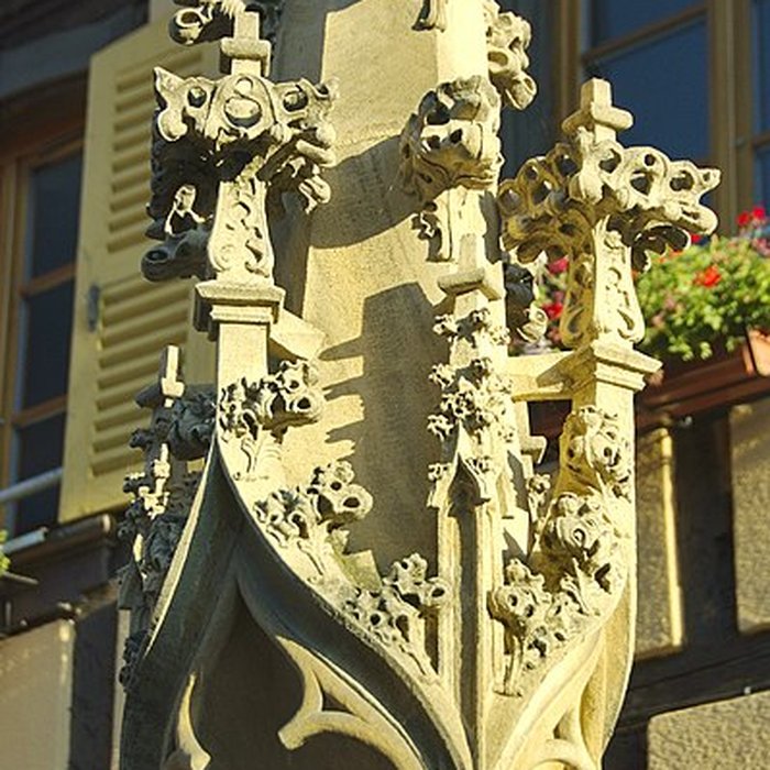 Photo de Fontaine gothique de Beblenheim