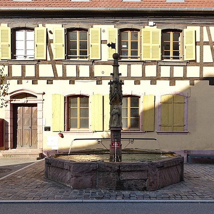 Photo de Fontaine gothique de Beblenheim
