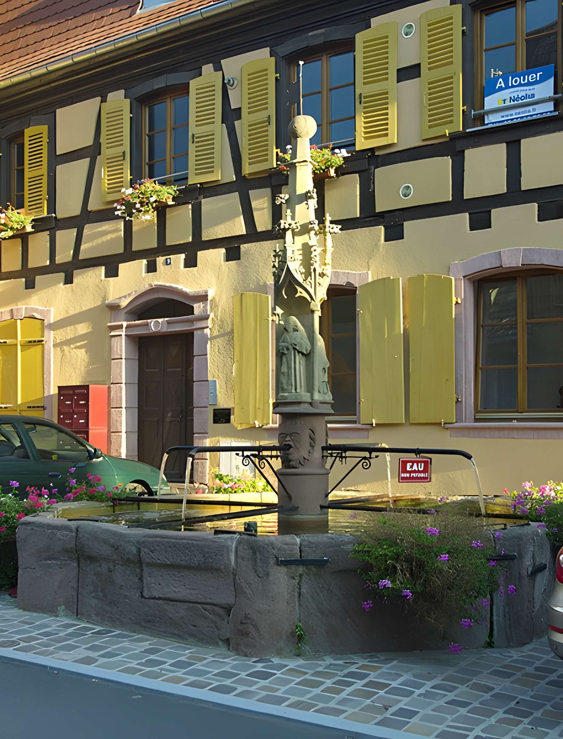 Fontaine gothique de Beblenheim