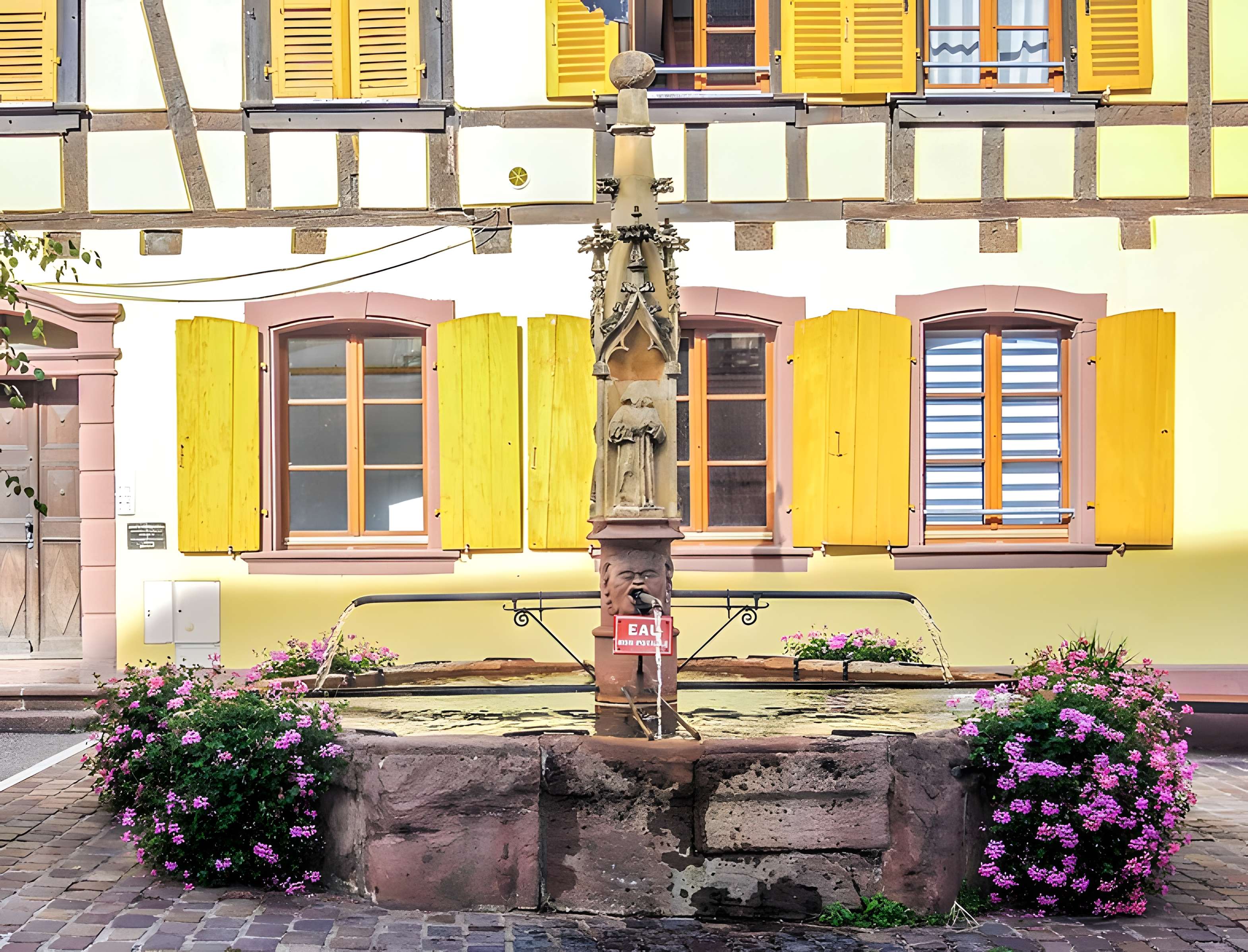 Fontaine gothique de Beblenheim