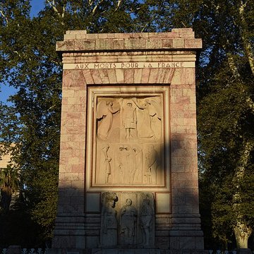 Monument aux morts départemental de la guerre de 1914-1918