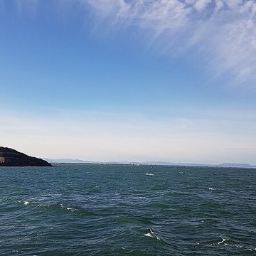 Feu métallique du môle, situé à lextrémité du môle du port