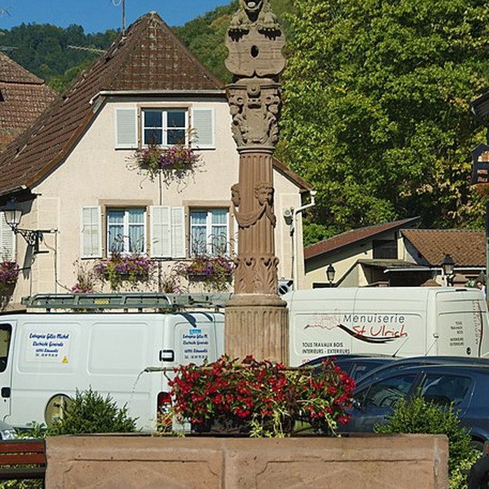 Photo de Fontaine Place de la République à Ribeauvillé