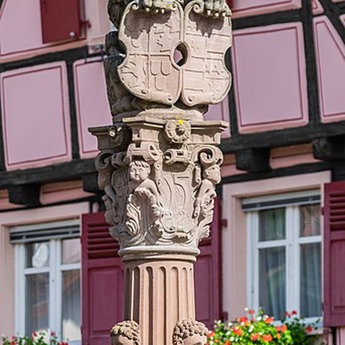 Photo de Fontaine Place de la République à Ribeauvillé