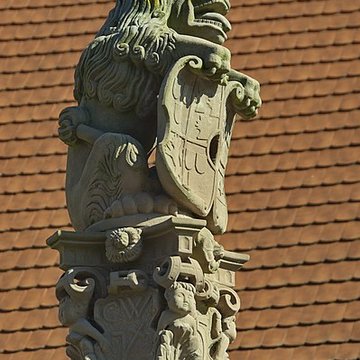 Fontaine Place de la République à Ribeauvillé