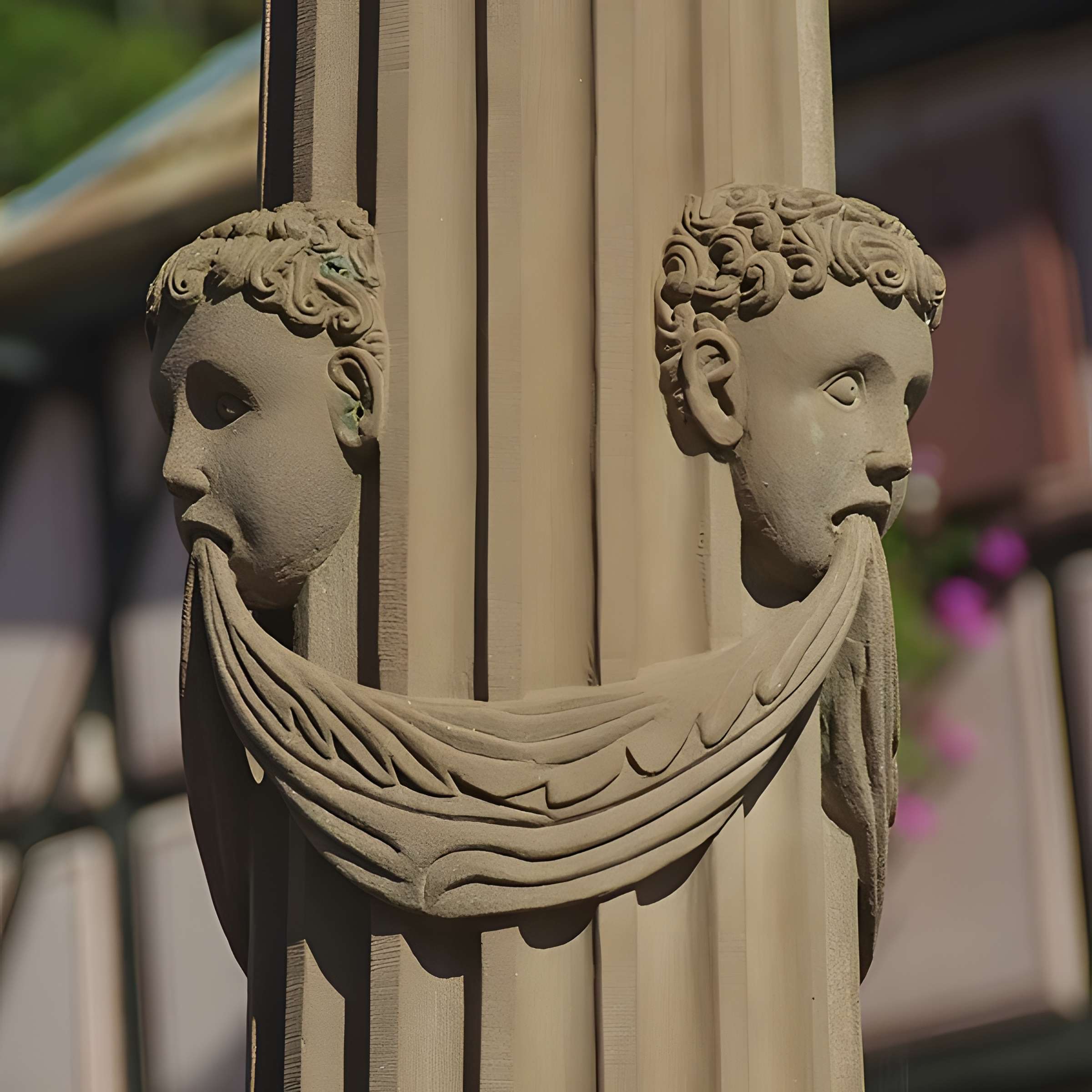 Fontaine Place de la République à Ribeauvillé