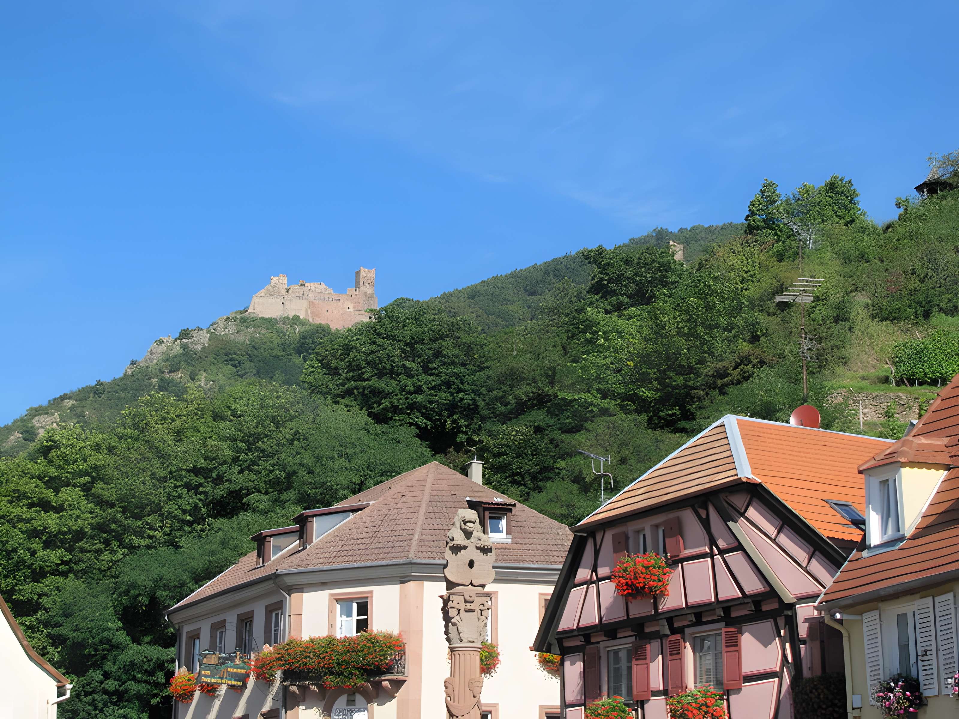 Fontaine Place de la République à Ribeauvillé