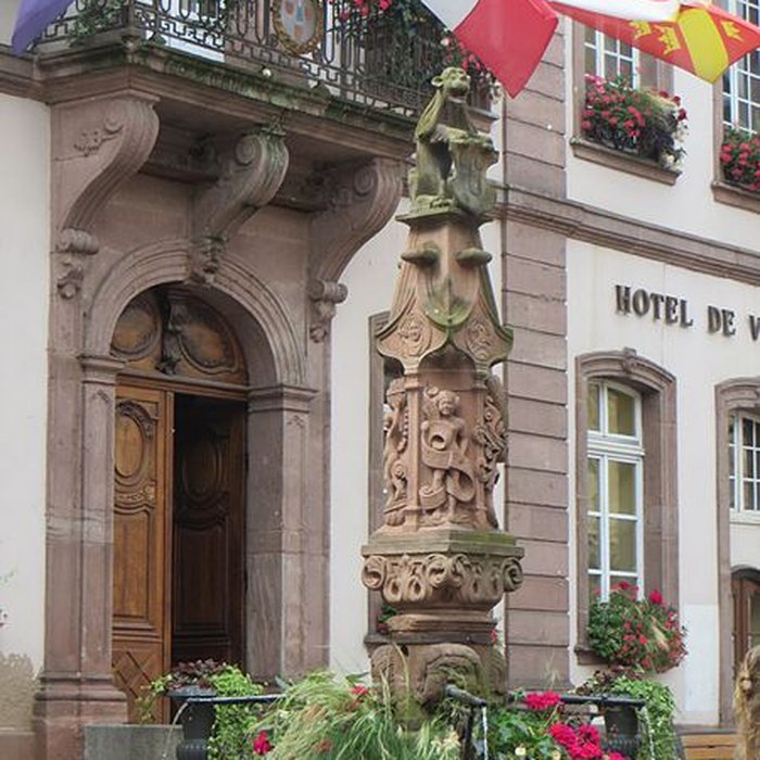 Photo de Fontaine Place de lHôtel-de-Ville à Ribeauvillé