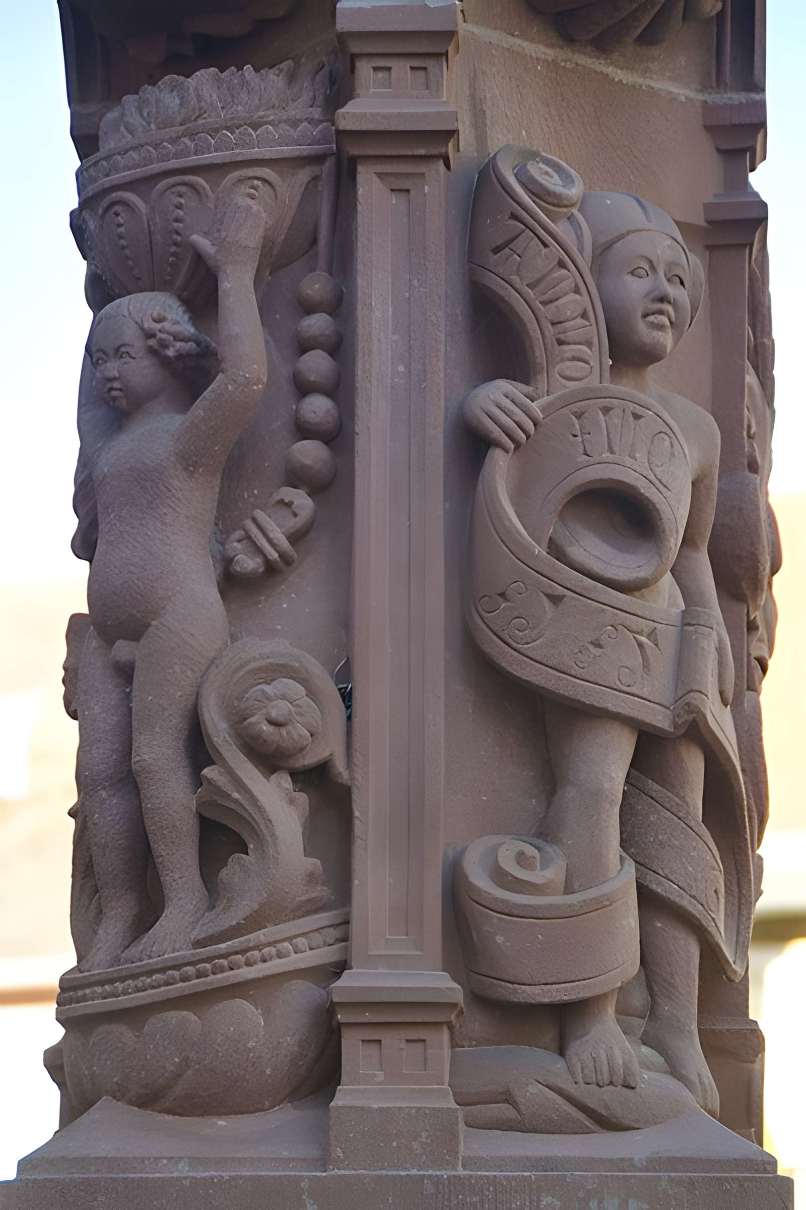 Fontaine Place de l'Hôtel-de-Ville à Ribeauvillé