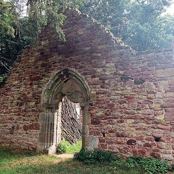 Ancienne église paroissiale du village disparu de Birsbach, dite Heidenkirche