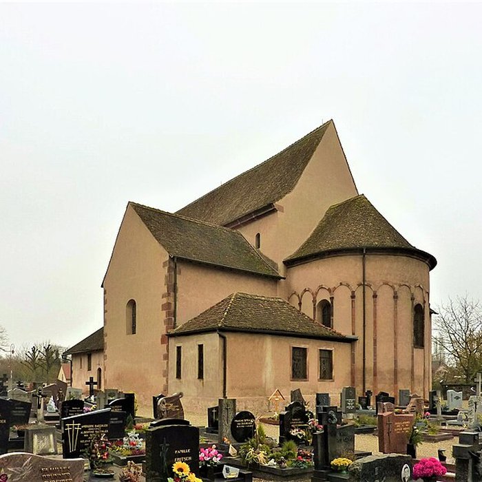 Photo de Eglise Saint-Trophime et quatre statues en bois sculptées