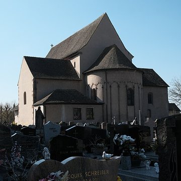 Eglise Saint-Trophime et quatre statues en bois sculptées
