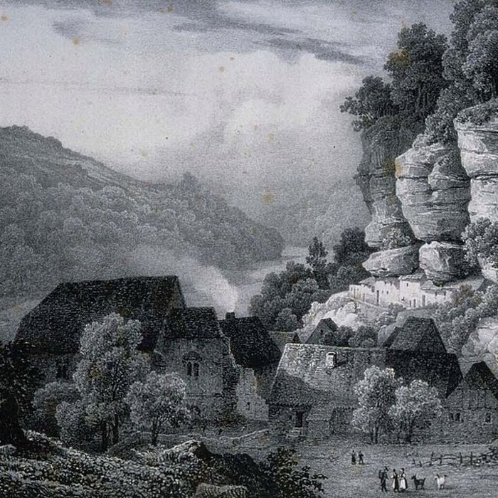 Photo de Vestiges de lancienne abbaye de Graufthal