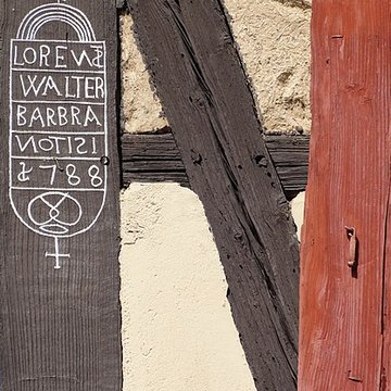 Maison en pan de bois