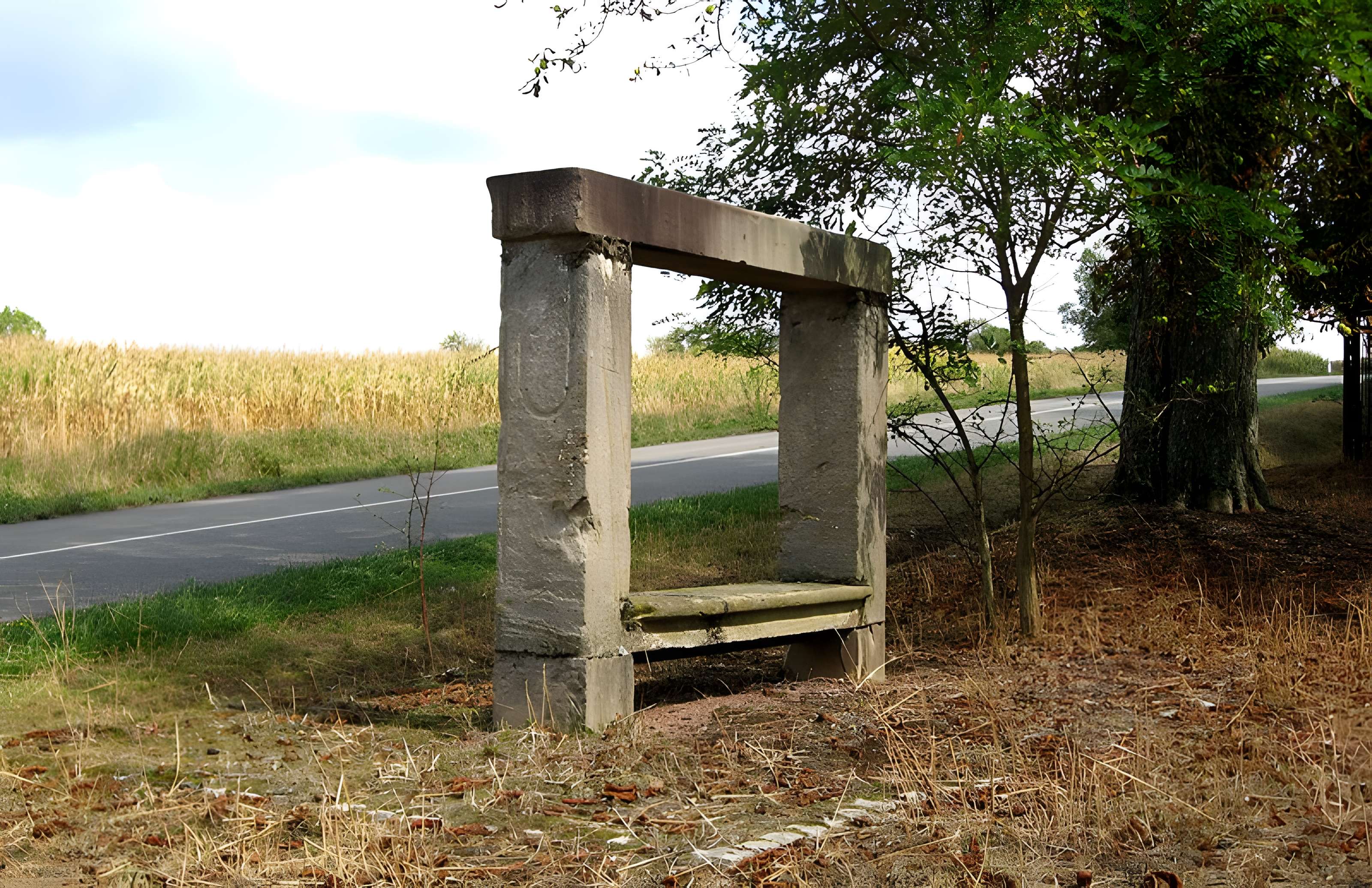 Banc-reposoir dit banc du roi de Rome