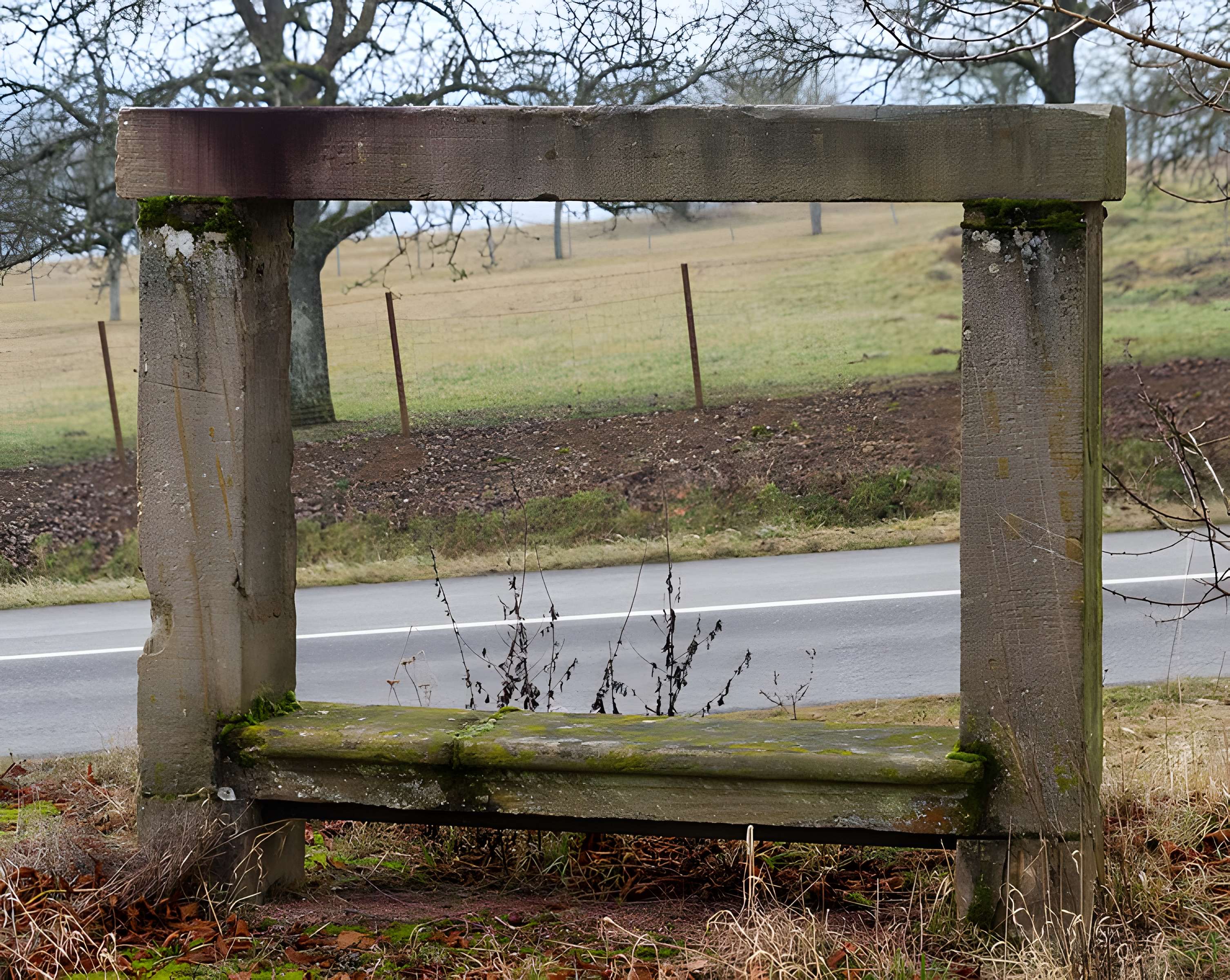 Banc-reposoir dit banc du roi de Rome