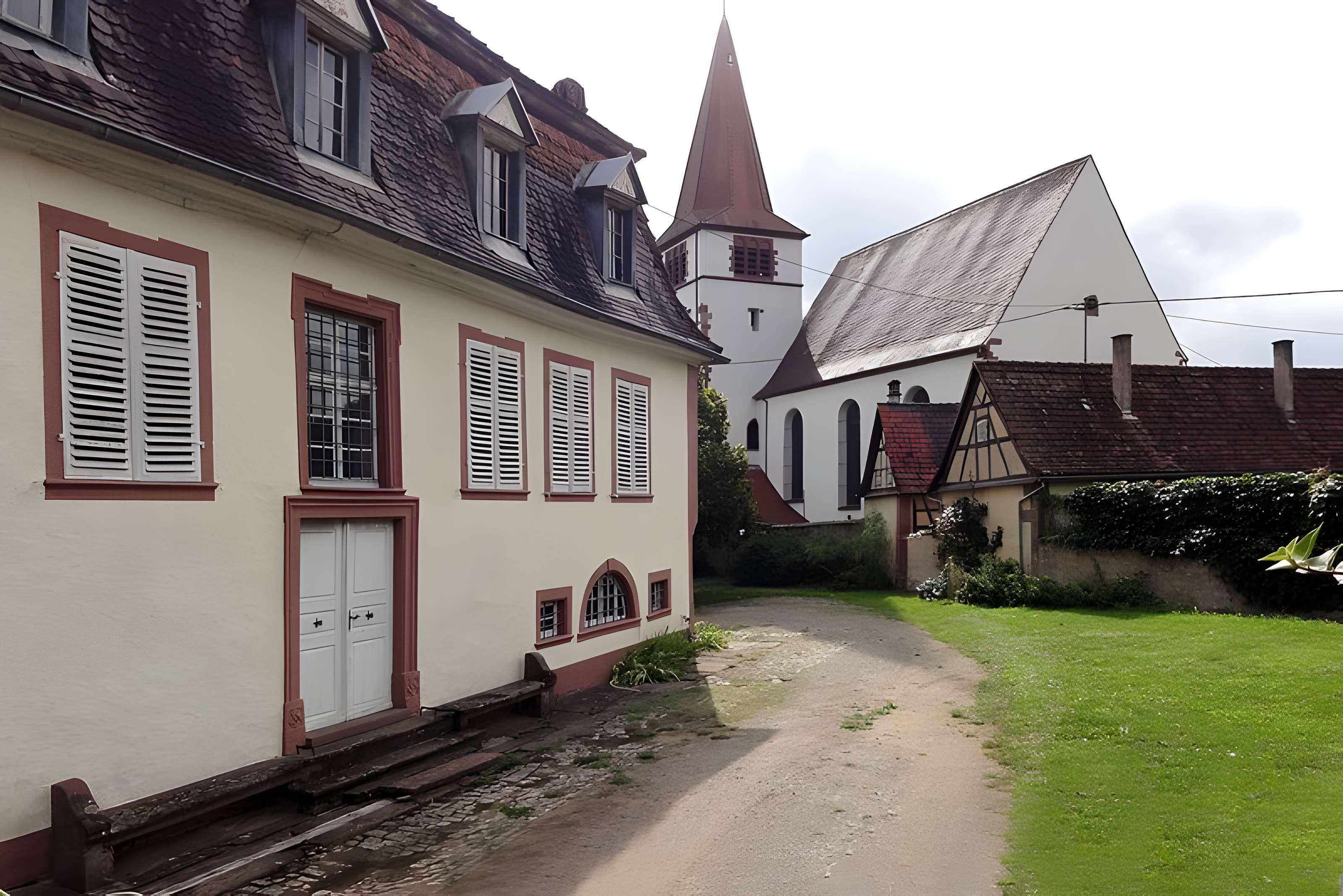 Ancien manoir de Vitzthum d'Egersberg dit manoir de Fleckenstein ou Schloessel