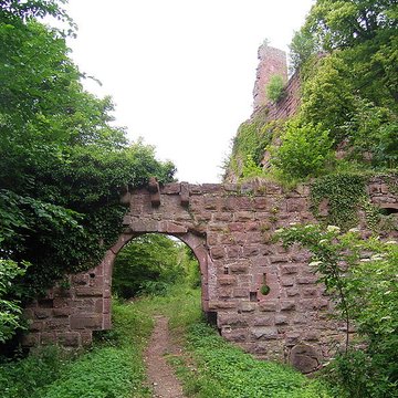 Ruines du château Guirbaden