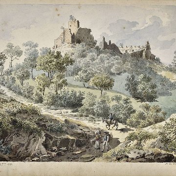 Ruines du château Guirbaden