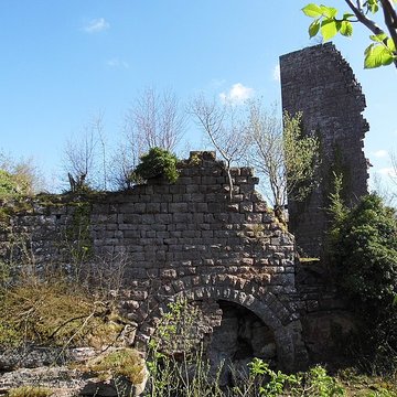 Ruines du château Guirbaden