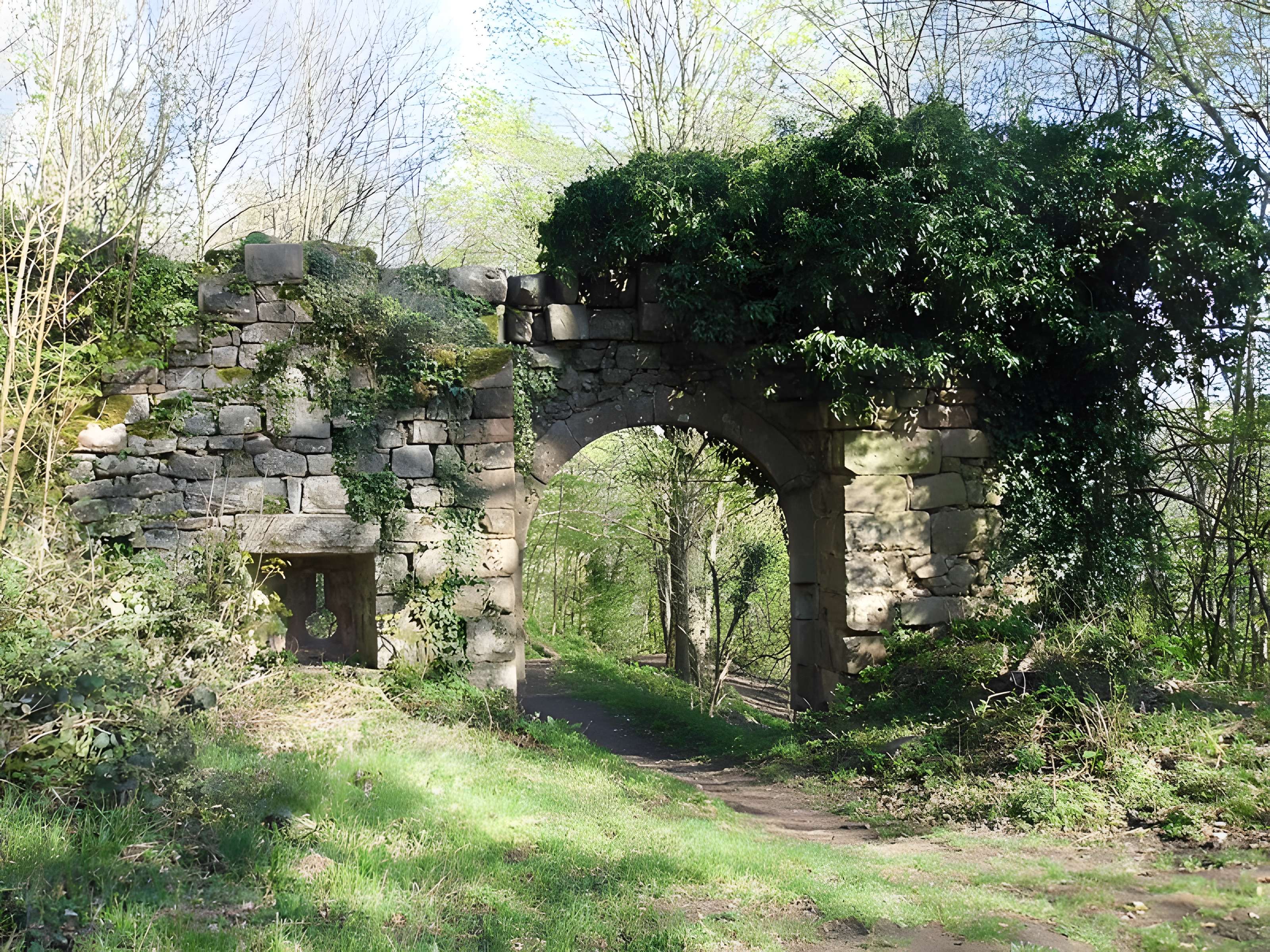 Ruines du château Guirbaden