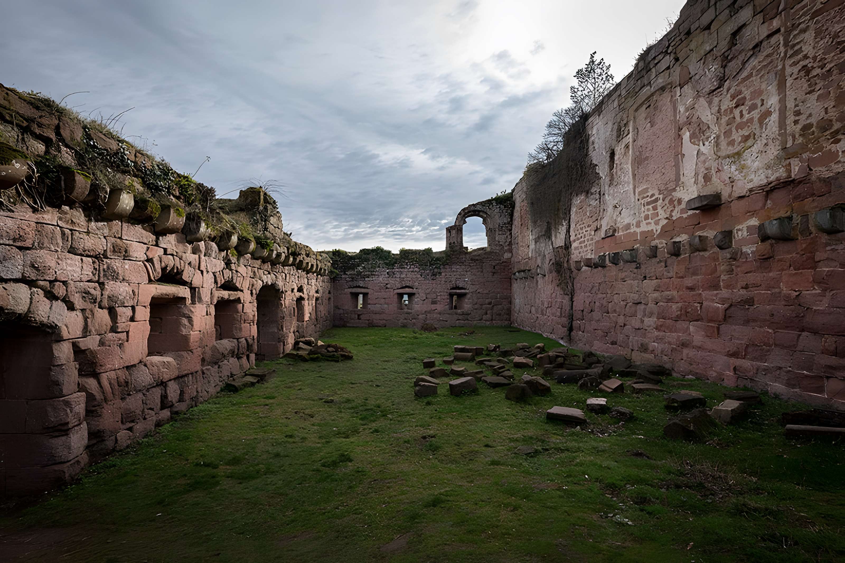 Ruines du château Guirbaden