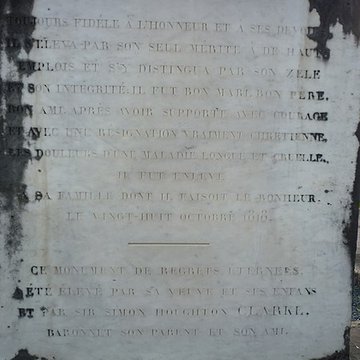 Monument du général Clarke